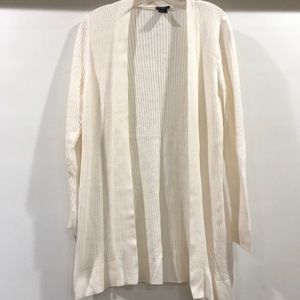 Knit White Cardigan